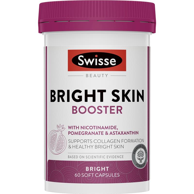Swisse 烟酰胺亮肤片Beauty Bright Skin（维生素c石榴虾青素） 60粒 image 0