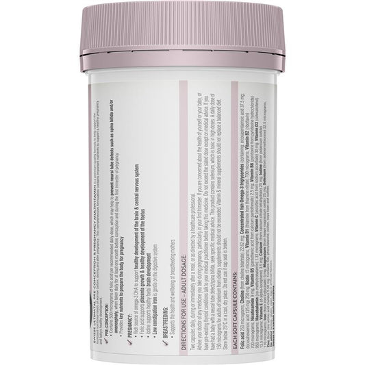 Swisse Ultinatal Pre Conception & Pregnancy 180 Capsules image 1