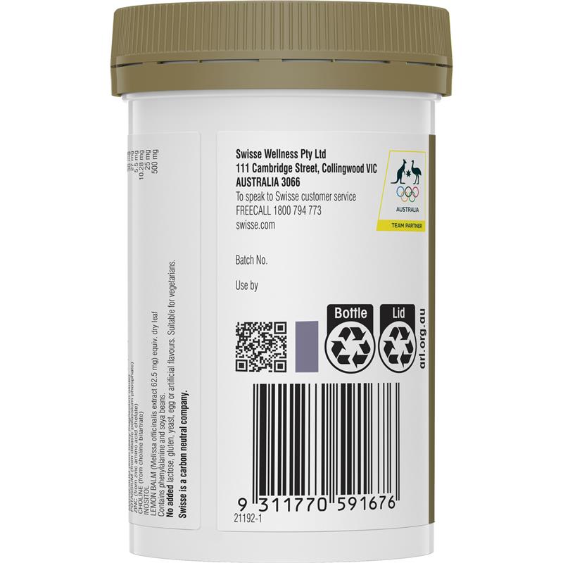 Swisse Ultiboost Mega B + 60 Tablets image 2