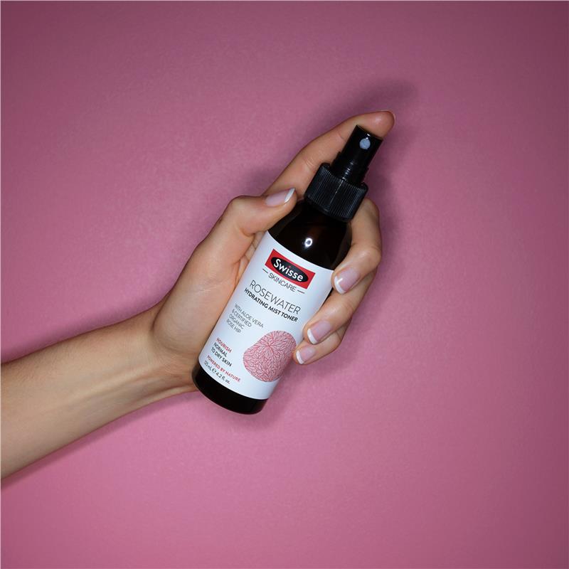 Swisse Skincare Rosewater Hydrating Mist Toner 125ml image 3
