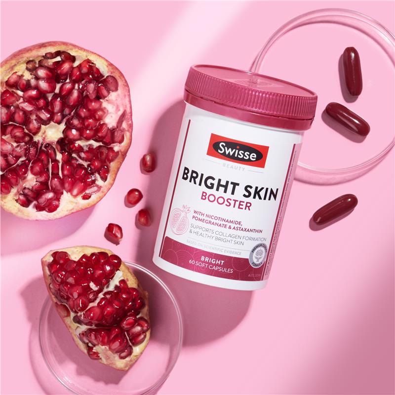 Swisse 烟酰胺亮肤片Beauty Bright Skin（维生素c石榴虾青素） 60粒 image 2