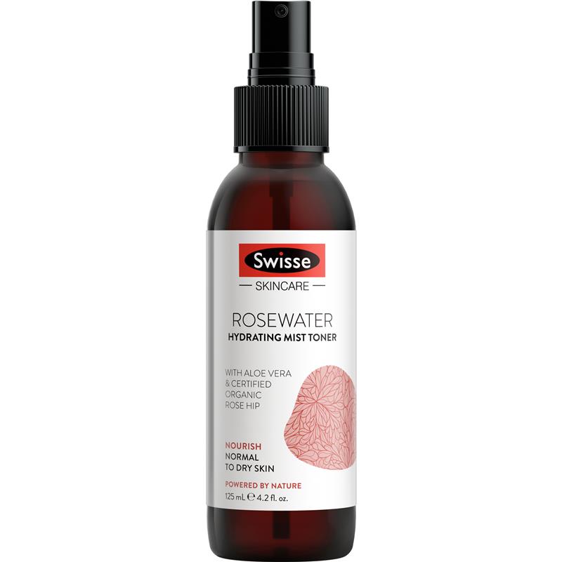 Swisse Skincare Rosewater Hydrating Mist Toner 125ml image 0