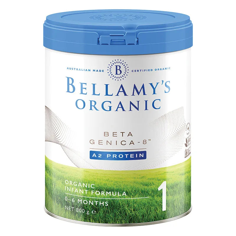 Bellamy's 贝拉米白金版有机A2婴儿奶粉一段 Beta Genica-8 Step 1 800g
