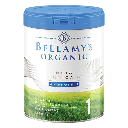 Bellamy's 贝拉米白金版有机A2婴儿奶粉一段 Beta Genica-8 Step 1 800g