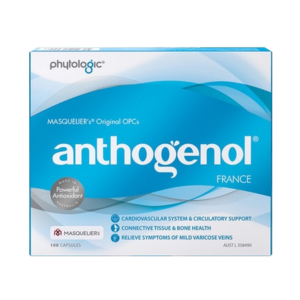 【融化不赔】Anthogenol 月光宝盒 高浓度花青素葡萄籽精华 100粒