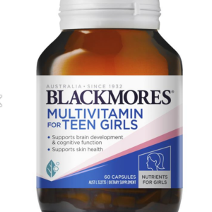 【融化不赔】Blackmores 澳佳宝 青少年女生复合维生素 女孩补脑 Multivitamin for Teen Girls 60粒