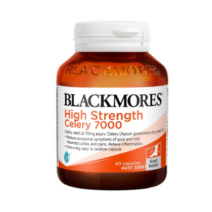 【融化不赔】Blackmores 加强西芹籽 高含量西芹籽痛风灵7000mg Celery 7000mg 40粒