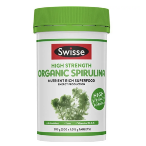 Swisse 天然有机螺旋藻 Organic Spirulina 1000mg 200粒