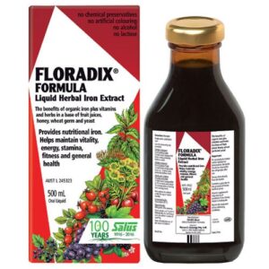 Floradix 纯天然草本萃取德国铁元液补铁液500ml