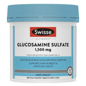 Swisse 氨基葡萄糖维骨力关节灵片 Glucosamine Sulfate 1500mg 180粒