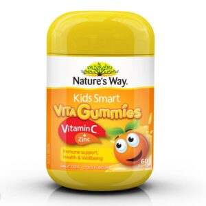 【融化不赔】Nature's Way 佳思敏 儿童维生素C加锌软糖C & Zinc 60粒