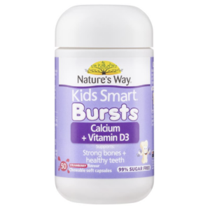 【融化不赔】Nature's Way 婴儿钙+维生素D3软胶囊 液体钙 50粒