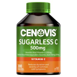 Cenovis 圣诺vc 维生素C咀嚼片 无糖型 500mg 300粒