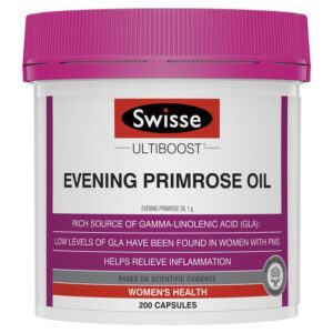 【融化不赔】Swisse 月见草油 Ultiboost Evening Primrose Oil EPO 200粒