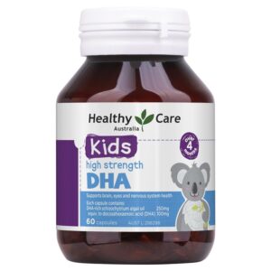 【融化不赔】Healthy Care 儿童dha 高含量DHA Kids high strength DHA 60