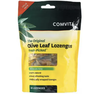 【融化不赔】Comvita 有机橄榄叶润喉糖 40粒
