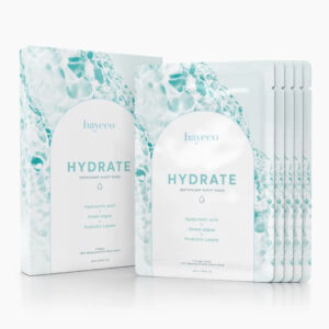 Bayeco 贝伊蔻补水嫩肤面膜5片装 青色1片散装 28ml