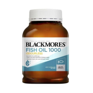 【融化不赔】Blackmores 澳佳宝 无腥鱼油 Odourless Fish Oil 1000mg Omega-3 400粒