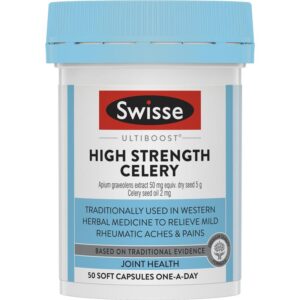 【融化不赔】Swisse 加强西芹籽 痛风灵 Celery 5000mg 50粒