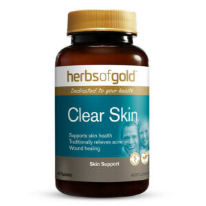 herbs of gold 祛痘 小蓝瓶  clear skin 60粒