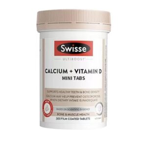 Swisse mini钙+维生素D （迷你钙片）Calcium + Vitamin D Mini Cap 新包装 300片