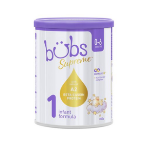 Bubs A2贝臻婴幼儿牛奶粉1段stage 1 800g