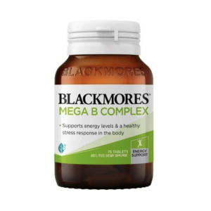 Blackmores 澳佳宝 MEGA-B复合维生素B族维生素 Mega B Complex Energy Support 75粒