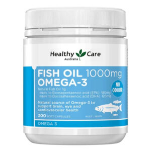 【融化不赔】Healthy Care 角鲨烯 Squalene 1000mg 200粒