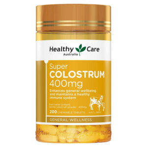 Healthy Care 牛初乳片400mg Super Colostrum 400mg 200粒
