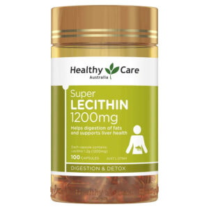【融化不赔】Healthy Care HC 卵磷脂 Super Lecithin 1200mg 100粒