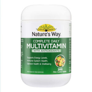 Nature's Way 佳思敏 复合维生素螺旋藻 Complete Daily Multivitamin 200粒