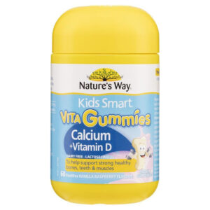 【融化不赔】Nature's Way 佳思敏 儿童维生素D钙软糖 Calcium & D GUMMIES 60粒