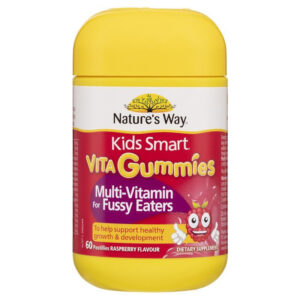【融化不赔】Nature's Way 佳思敏 儿童防挑食复合维生素软糖Kids Fussy Eater 60粒