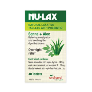 Nu-lax 西梅乐康片 西梅片 40片