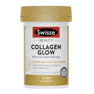 Swisse 水光片 collagen glow （含葡萄籽 q10） 60粒