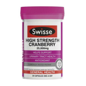 【融化不赔】Swisse 小蔓越莓 （小瓶）Cranberry 25000mg 30粒