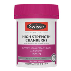 【融化不赔】Swisse 天然蔓越莓精华 Cranberry 90粒