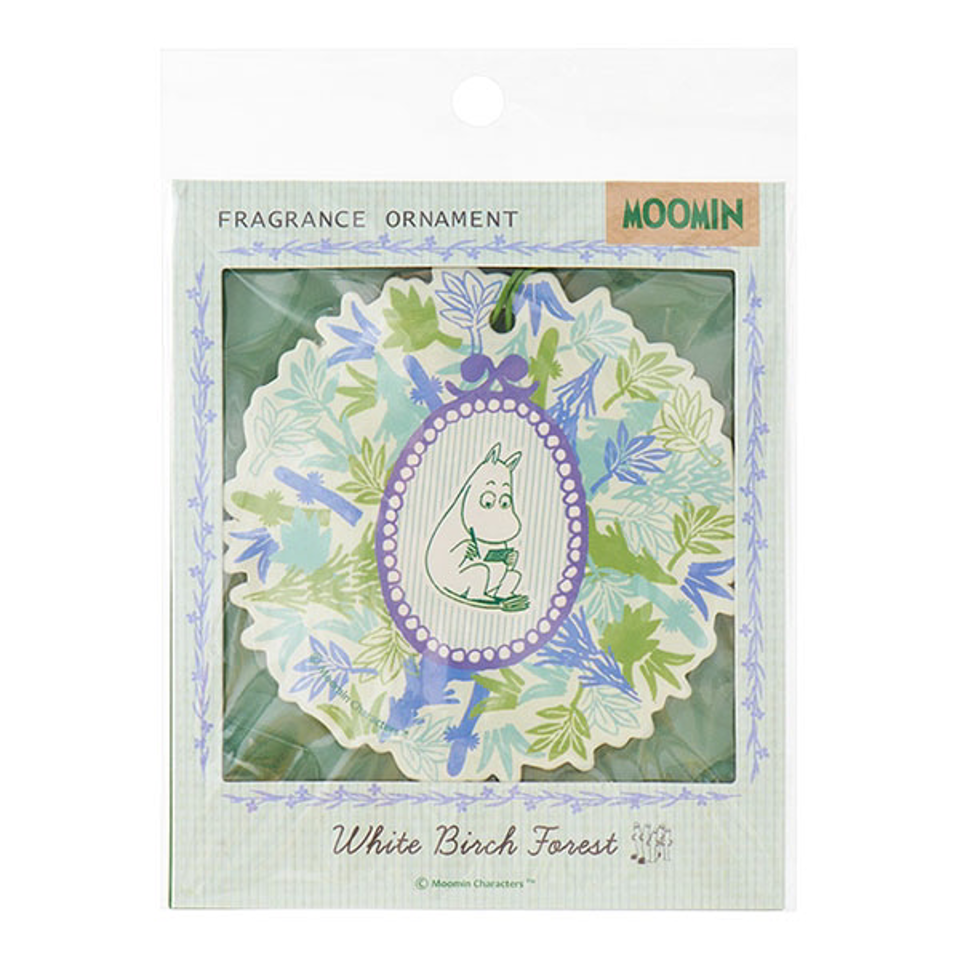 MOOMIN Sachet Moomin Fragrance Ornament Plant Woody Green（姆明聯名 限定香掛 綠色款）