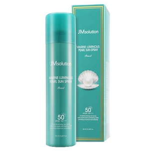 JM SOLUTION - Marine Luminous Pearl Sun Spray SPF50+ PA++++ 180ml（白珍珠防曬噴霧）