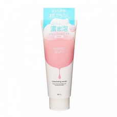 BCL Momo Puri Moist Cleansing Wash 150g（水蜜桃精华乳酸菌洗面奶）