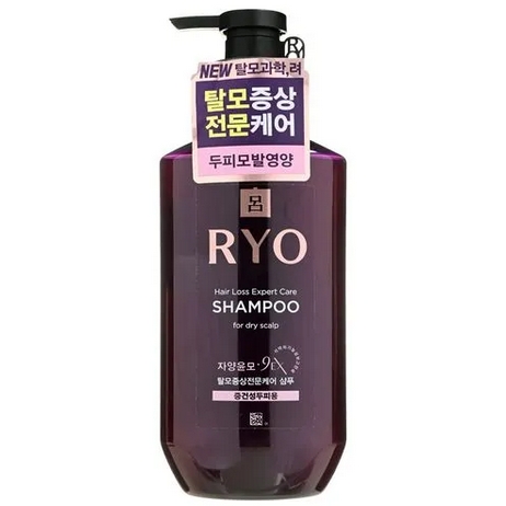 RYO Anti-Hair Loss Shampoo for Oily scalp 400ml（紫呂洗髮水 油性髮質）