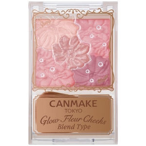 CANMAKE Glow Fleur Cheeks Blend Type B02 Rose Ballerina（四色花瓣腮紅 玫瑰粉紅）