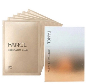 FANCL Moist & Lift Mask 1pc – Gold（膠原蛋白雙重保濕面膜）