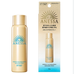 Shiseido Anessa Perfect UV Sunscreen Skincare Spray SPF50 PA 60g（安耐曬防曬噴霧）