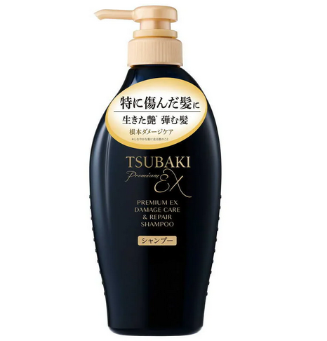 TSUBAKI Premium Ex Intensive Repair Shampoo 450ml (椿本 高級特效修護洗髮精)