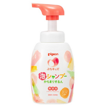 Pigeon Kids Foaming Shampoo 300mL | Soft & Tangle-Free Hair (貝親兒童泡沫洗髮露｜蘋果香｜柔順不打結｜300ml)
