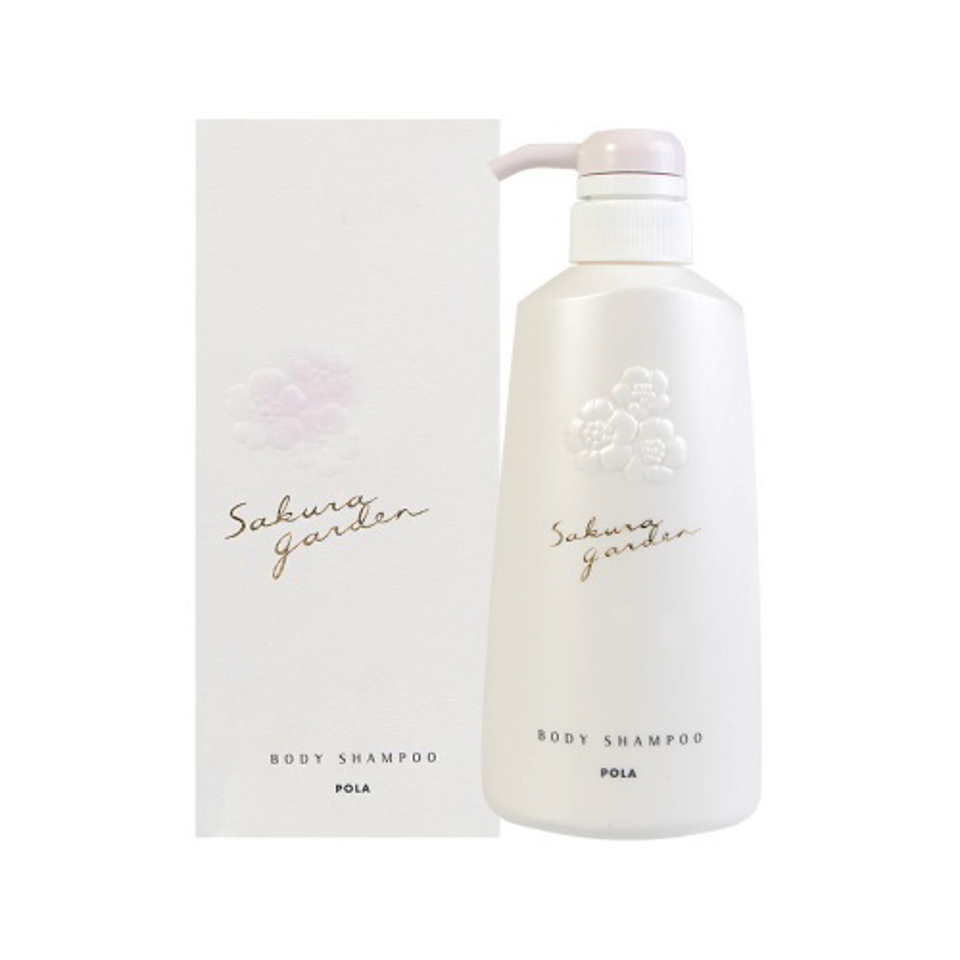 Pola Sakura Garden Body Shampoo 500 ml（小野櫻花香氛沐浴露）
