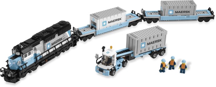 乐高 LEGO 10219 Maersk Train｜Advanced models（绝版现货）