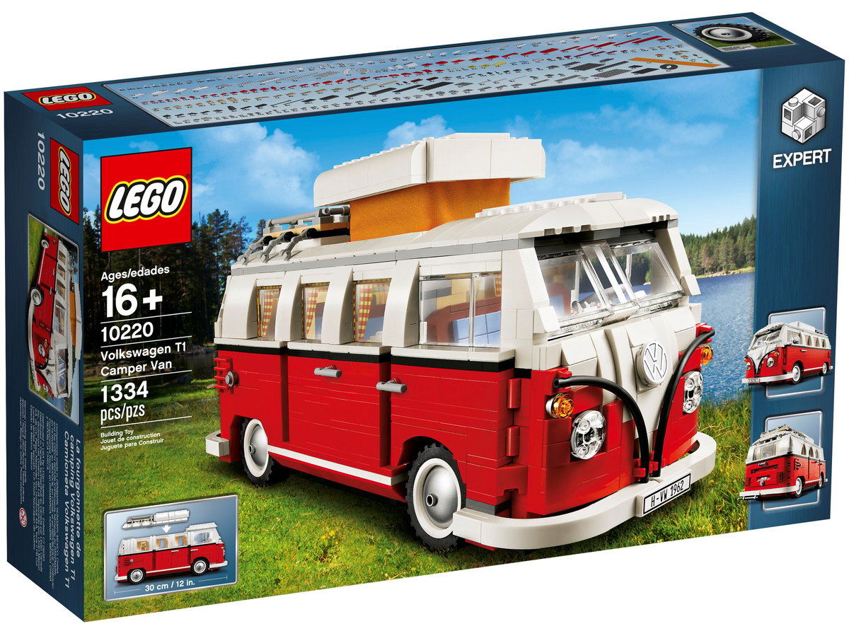 乐高 LEGO 10220 Volkswagen T1 Camper Van｜Advanced models（绝版现货）