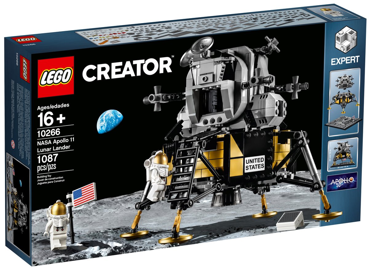 乐高 LEGO 10266 NASA Apollo 11 Lunar Lander｜创意百变高手系列（绝版现货）